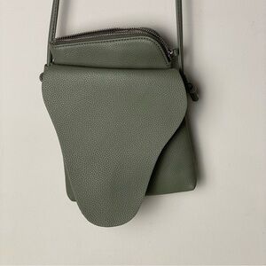Espe Stylish Green Crossbody Bag